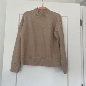 Target tan turtleneck sweater